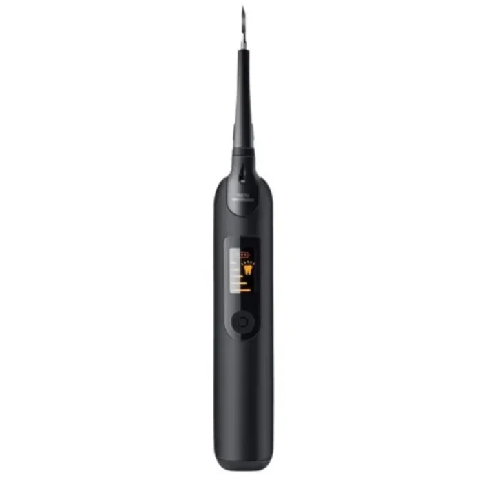 0.98 in. x 0.98 in. x 9.50 in. Electric Teeth Cleaner with LED Screen 3 Cleaning Head Dental Tools