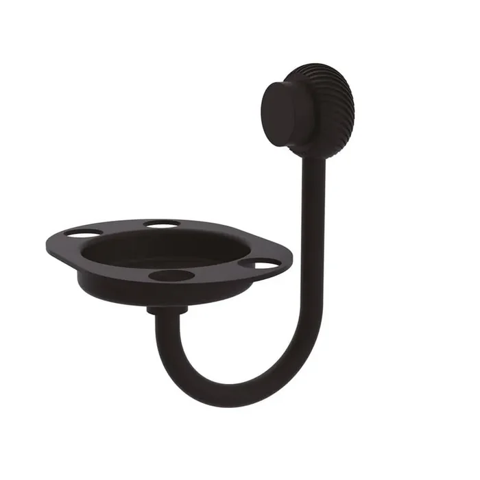 (1 Pack) Venus Collection Tumbler Holder/Toothbrush Holder in Oil Rubbed Bronze with Twisted Accents