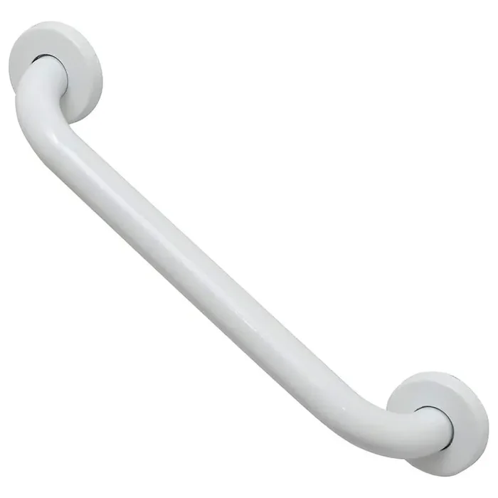 11.8 in. L x 1 in. D Exposed Screw Grab Bar Wall-Mounted, Rust-Resistant White