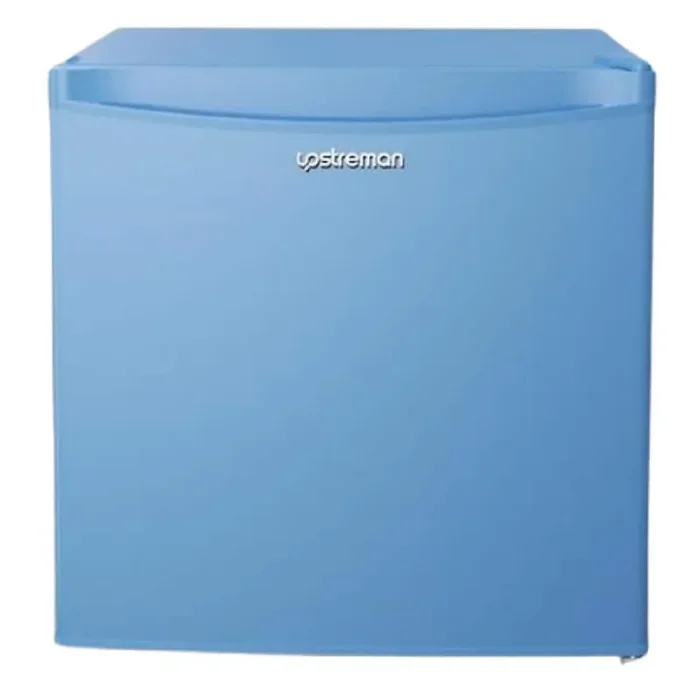 18.8 in. 1.70 cu. ft. Mini Refrigerator in Blue with Freezer Adjustable Thermostat Energy Saving Low Noise Single Door