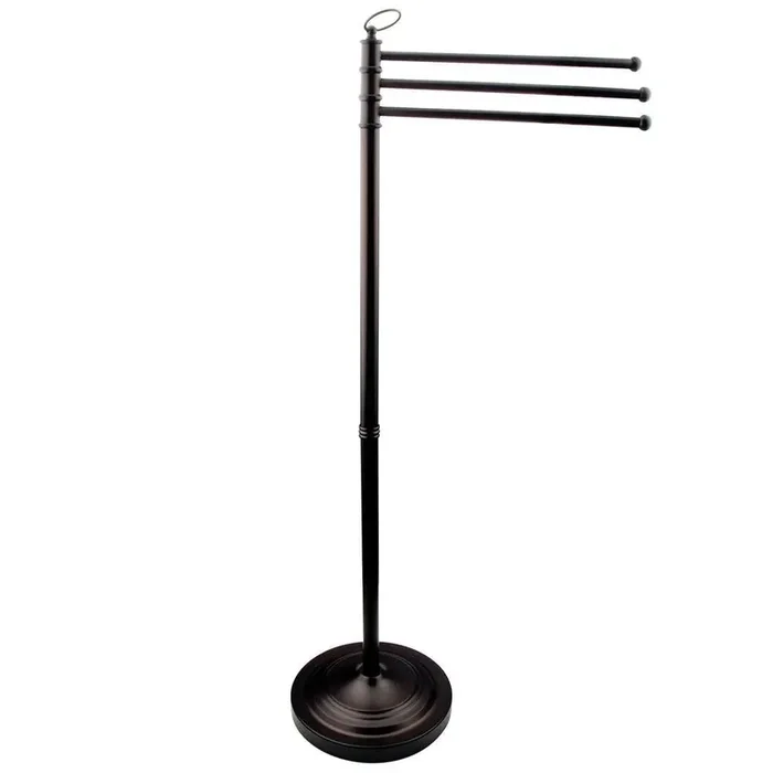 40-1/2 in. Pedestal Double Towel Bar in Oil Rubbed Bronze