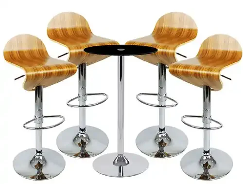 Abele Bar Stool and Como Table Package