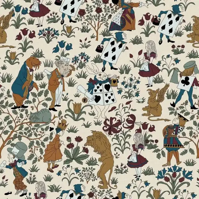 Alice in Wonderland Wallpaper House of Hackney