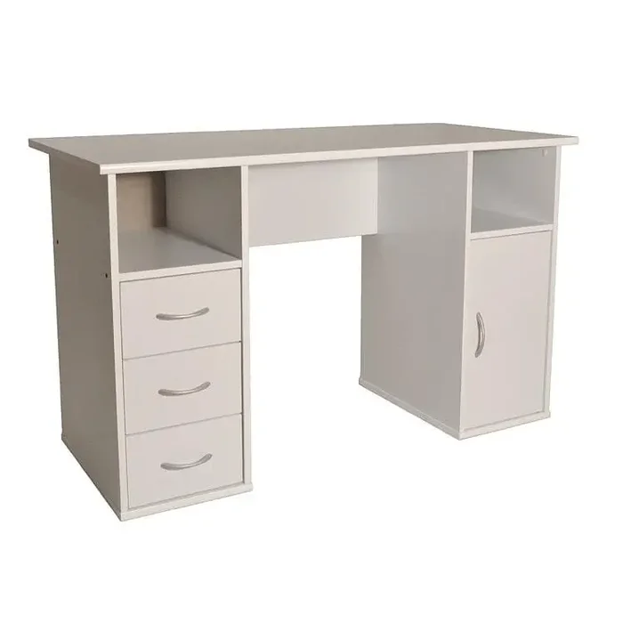 Alphason Maryland White Computer Desk
