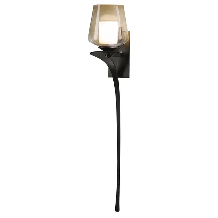 Antasia Double Glass Single-Light Wall Sconce