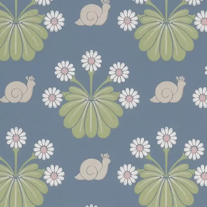 Burges Snail Wallpaper Little Greene