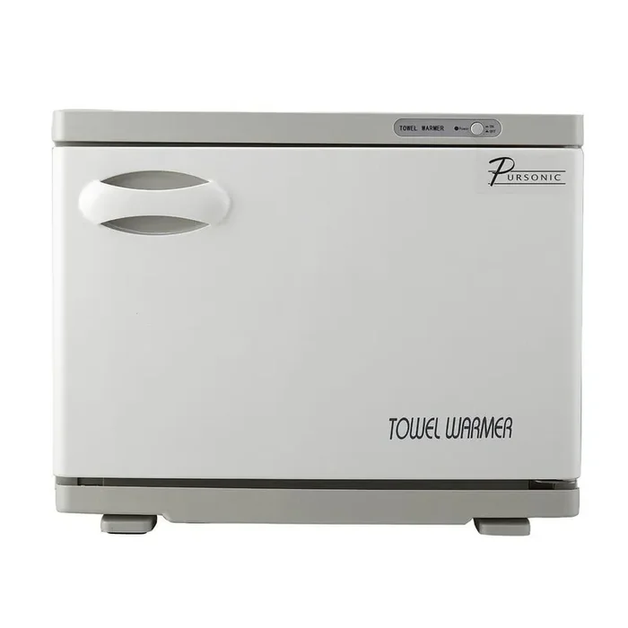 Deluxe 21-Electric Towel Warmer with UV Sterilizer in White