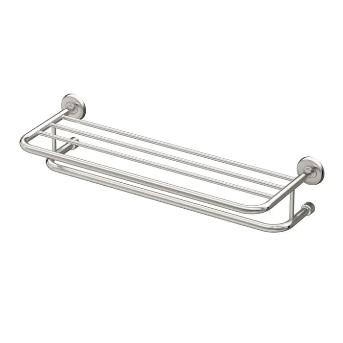 Designer II 24 in. Spa Towel Rack in Satin Nickel