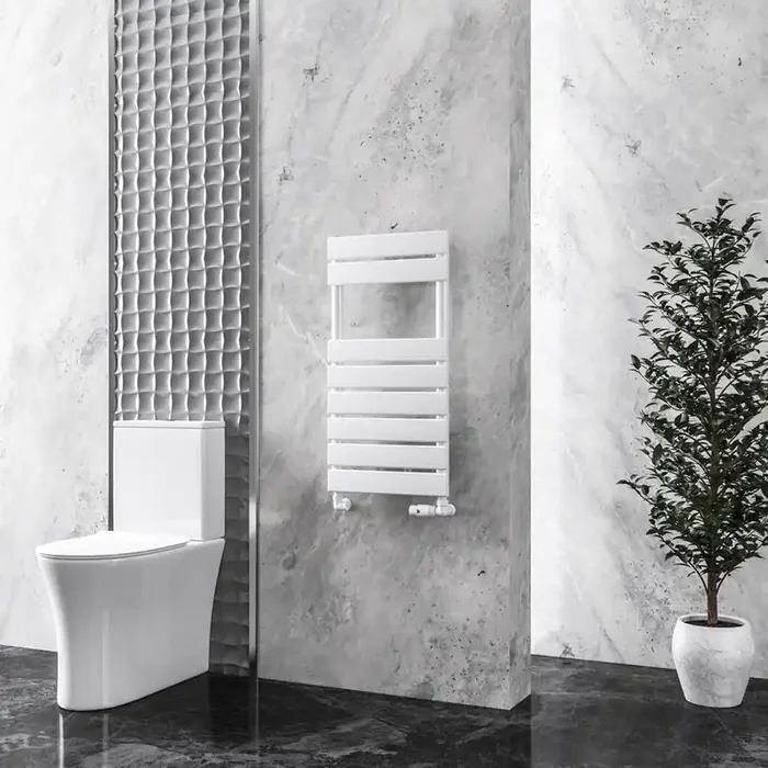 Eastbrook Addington Type 10 Designer Heated Towel Rail – Gloss White