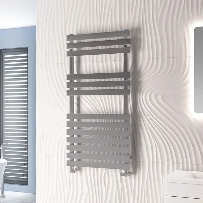 Eastbrook Biava Designer Heated Towel Rail – Polished Stainless Steel