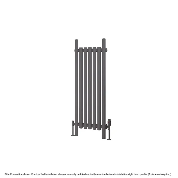 Eastbrook Lambourne Single Designer Radiator – Matt Anthracite