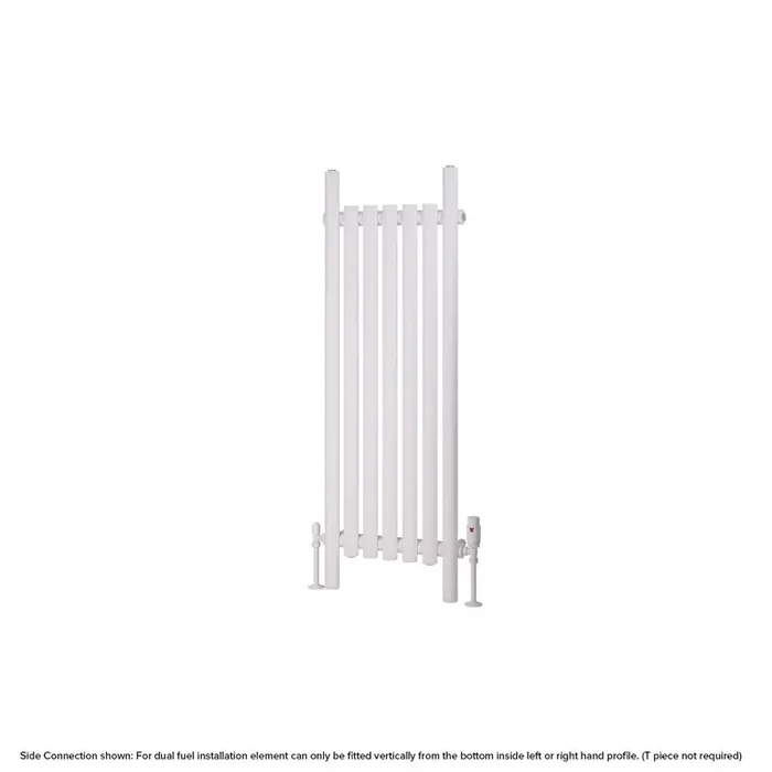 Eastbrook Lambourne Single Designer Radiator – Matt White