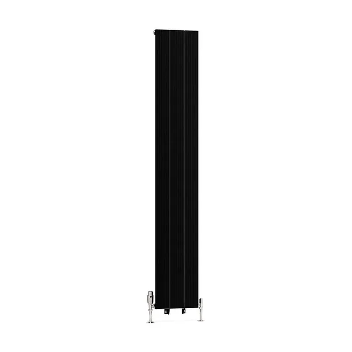 Eastbrook Mersey Aluminium Designer Radiator – Matt Black