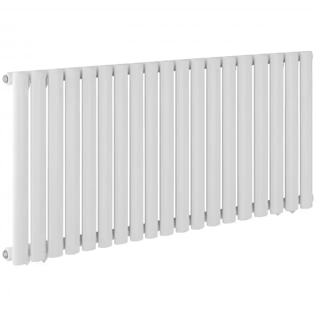 Kartell Aspen Single Panel Horizontal Designer Radiator – White