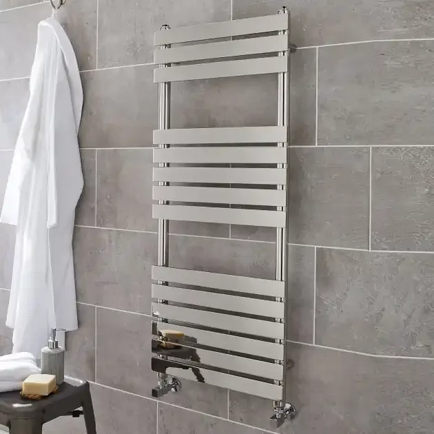 Kartell Memphis Straight Vertical Heated Towel Rail – Chrome
