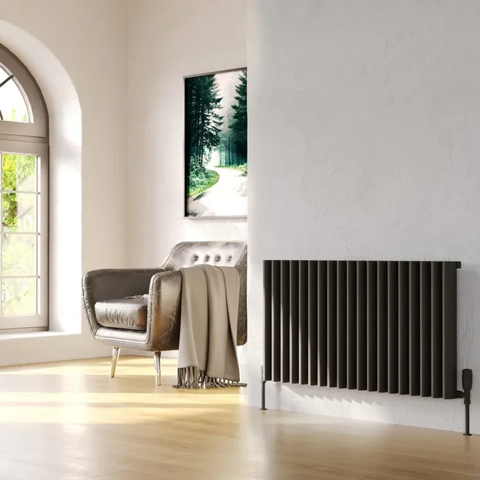 Kartell Toronto Horizontal Designer Radiator – Grey