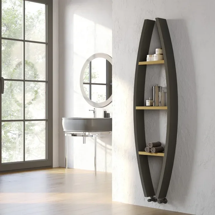 Kartell Winnipeg Designer Radiator – 1600mm X 500mm – Black