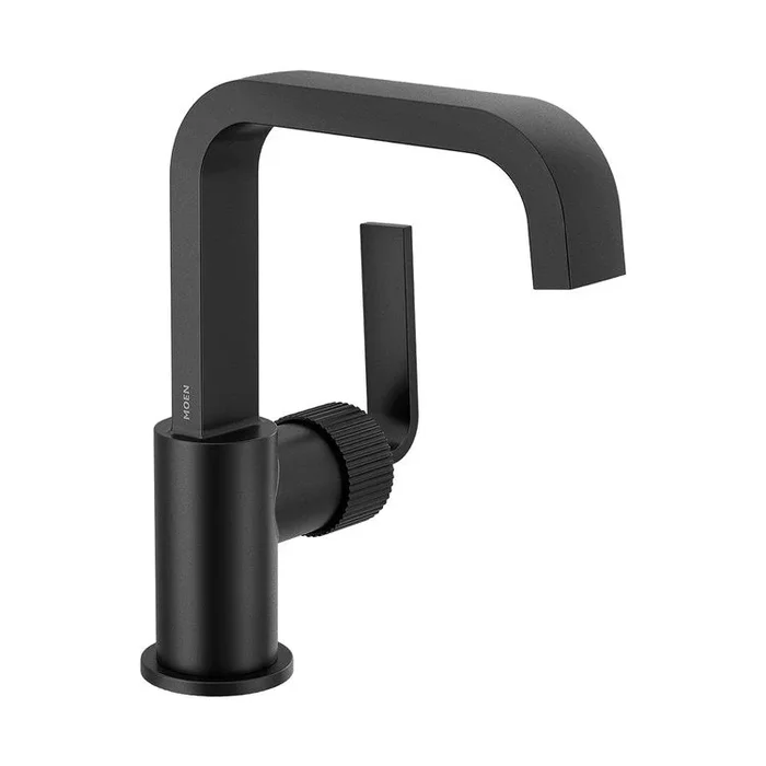 Lavatory Faucet Cambium Matte Black Pop-Up 1 Hole