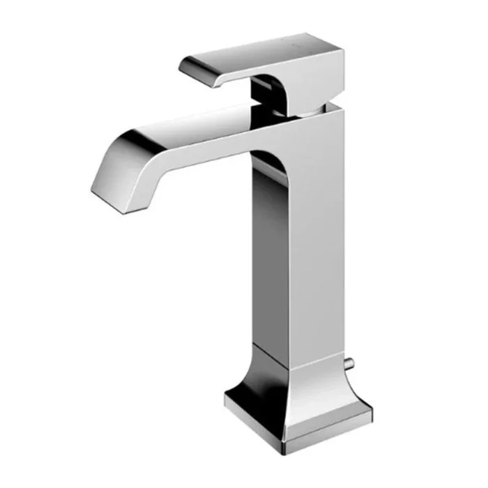 Lavatory Faucet GC Deck Mount Semi Vessel 1 Lever ADA CALGreen/WaterSense Polished Bronze 1.2 Gallons per Minute