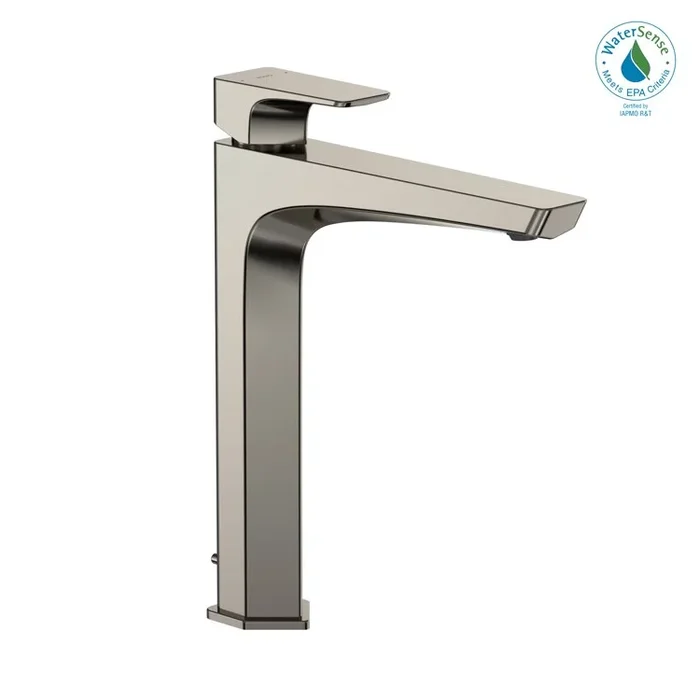 Lavatory Faucet GE Deck Mount Vessel 1 Lever ADA CALGreen/WaterSense Polished Nickel 1.2 Gallons per Minute