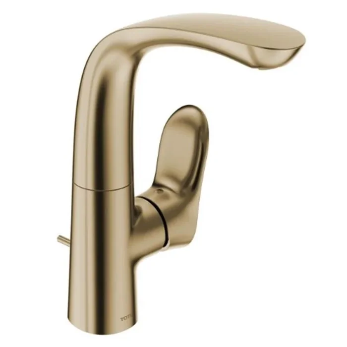 Lavatory Faucet GO Deck Mount 1 Lever ADA CALGreen/WaterSense Polished French Gold 1.2 Gallons per Minute