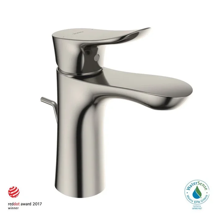 Lavatory Faucet GO Deck Mount 1 Lever ADA CALGreen/WaterSense Polished Nickel 1.2 Gallons per Minute