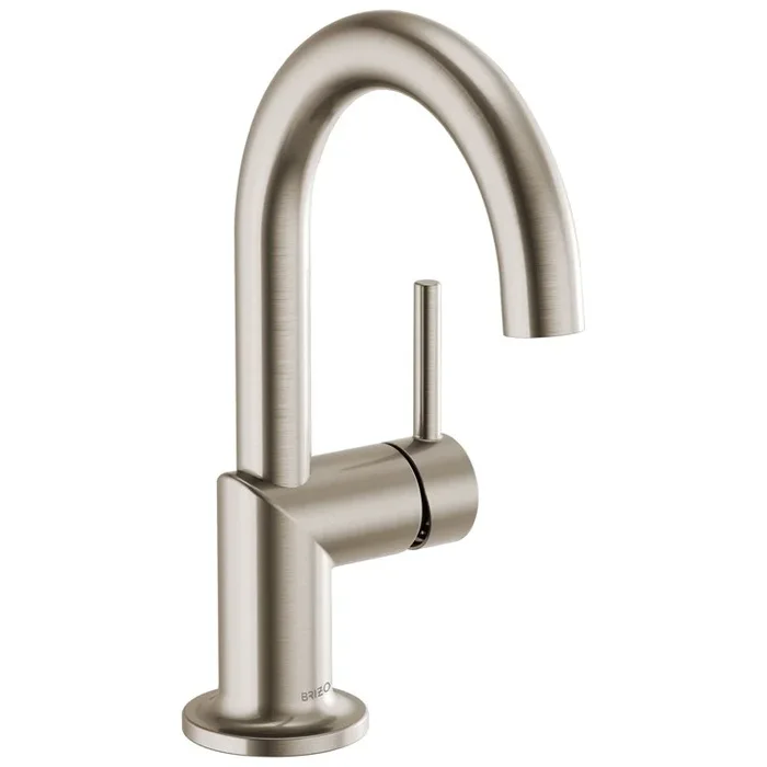 Lavatory Faucet Odin 1 Lever ADA WaterSense Brilliance Brushed Nickel 1.2 Gallons per Minute