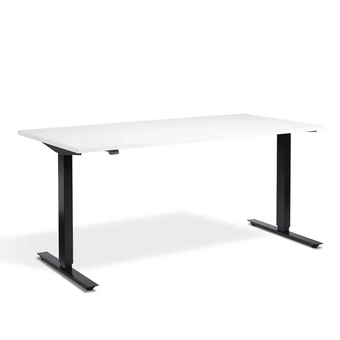 Lavoro Zero Dual Motor Height Adjustable Office Desk with Black Frame