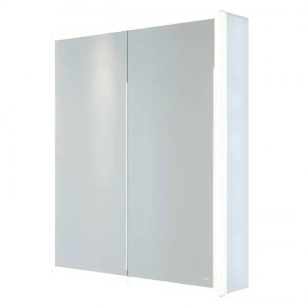 RAK Pisces 2 Door Mirrored Cabinet – 700mm x 600mm