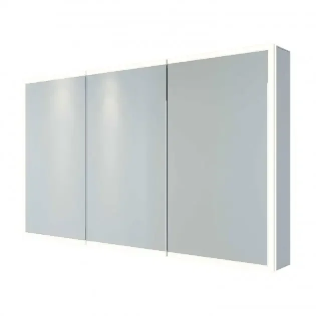 RAK Pisces 3 Door Mirrored Cabinet – 700mm x 1200mm