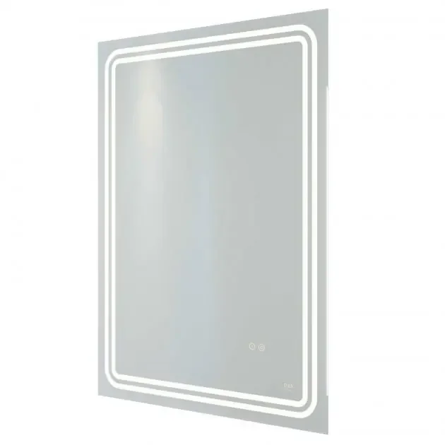 RAK Pluto LED Illuminated Bluetooth Mirror With Switch And Demister Pad – 800mm x 600mm