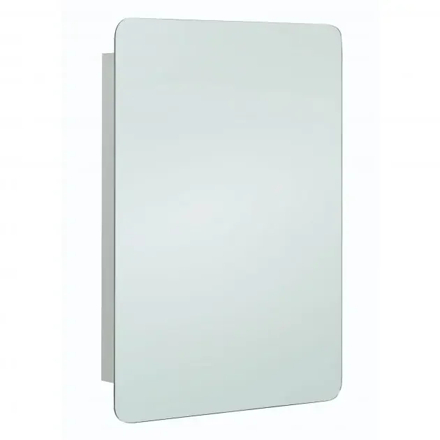 RAK Uno 1 Door Mirror Cabinet – 660mm x 460mm