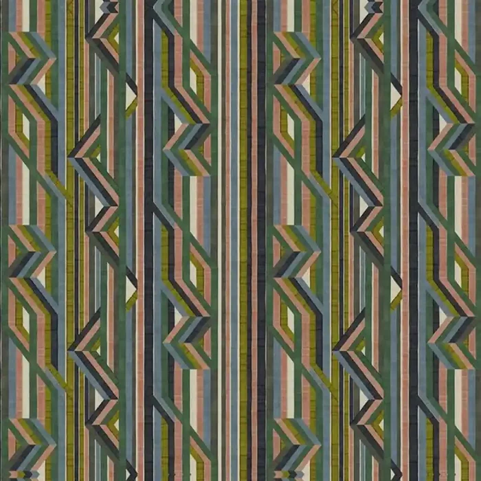Reflets sur le Rhone Grasscloth Panel Christian Lacroix