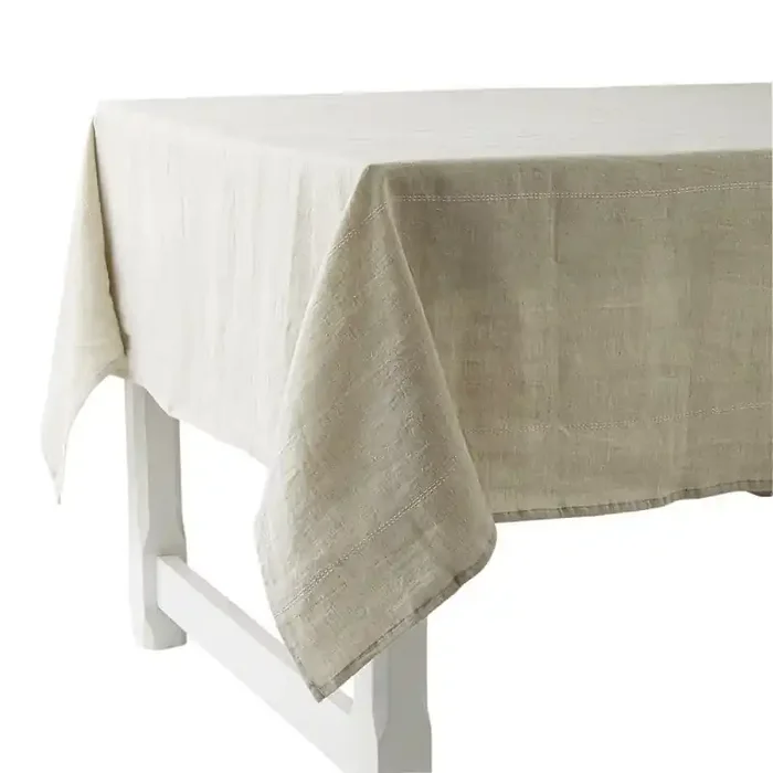 Rythmo Lin Tablecloth 180×230 Charvet Editions