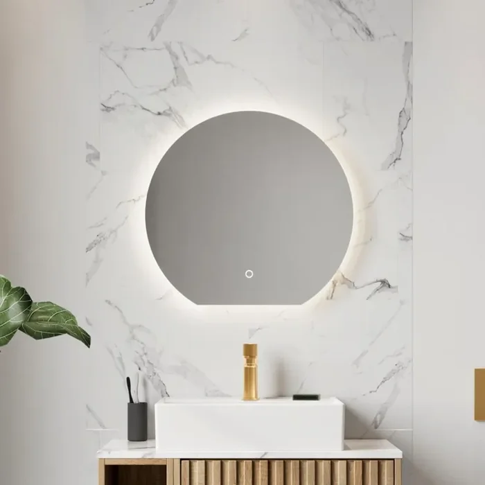 Scudo Alba Round Illuminated Mirror
