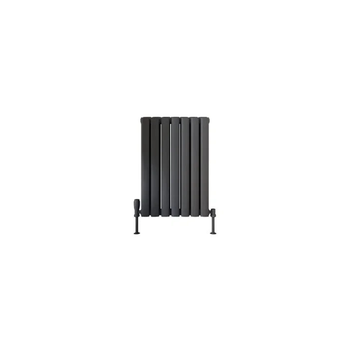 Scudo Apex Double Panel Horizontal Designer Radiator – Anthracite