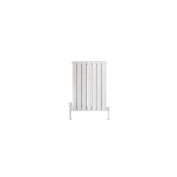 Scudo Apex Double Panel Horizontal Designer Radiator – White