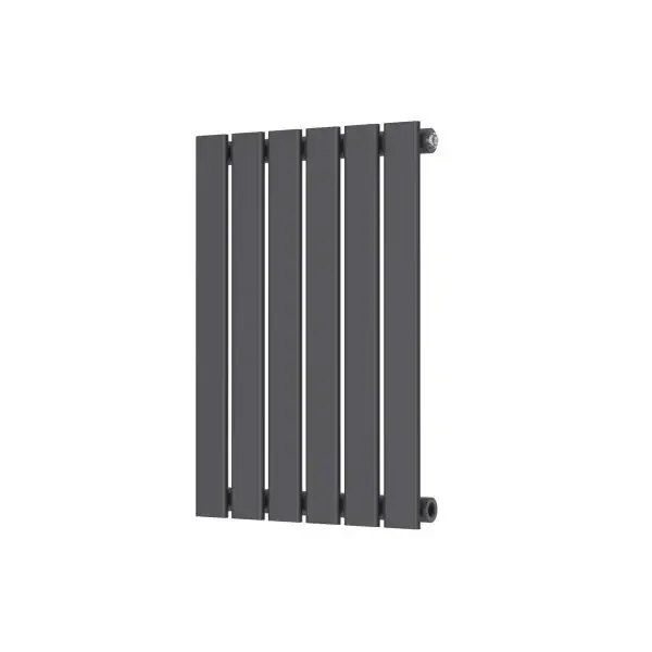 Scudo Bravo Single Panel Horizontal Designer Radiator – Anthracite