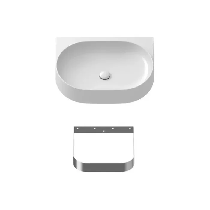 Tissino Davoli Basin With Support Arm and Waste – 800mm Wide