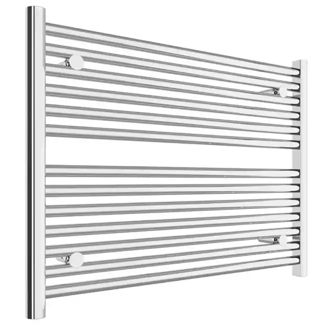 Tissino Hugo2 Horizontal Straight Heated Towel Rail 600mm X 800mm – Chrome