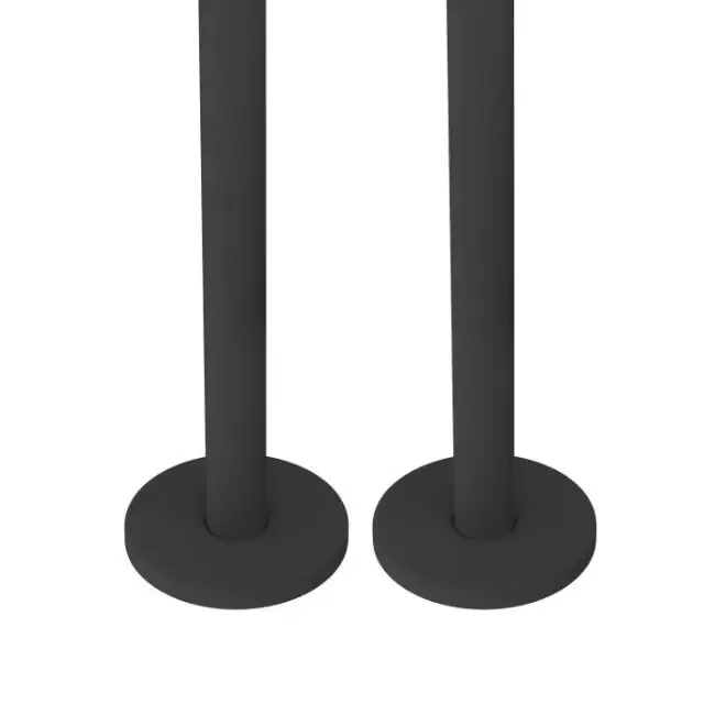 Tissino Hugo2 Pair Of Pipes And Shrouds – Matt Black