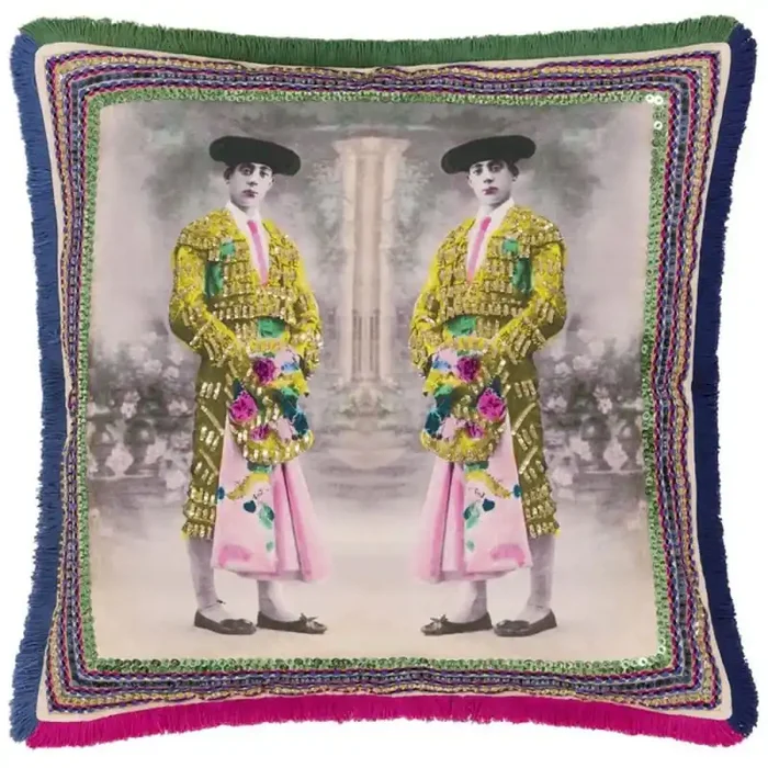 Torero Twins Cushion Christian Lacroix