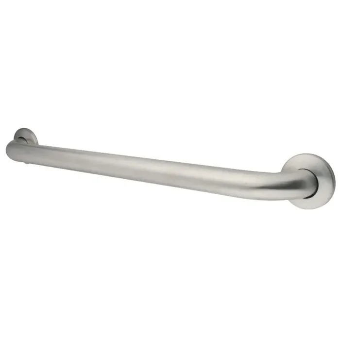 Traditional 24 in. x 1-1/4 in. Grab Bar in Brushed Nickel