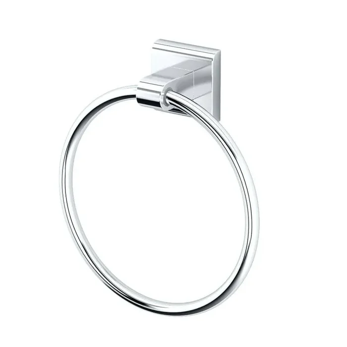 Tru Towel Ring in Chrome