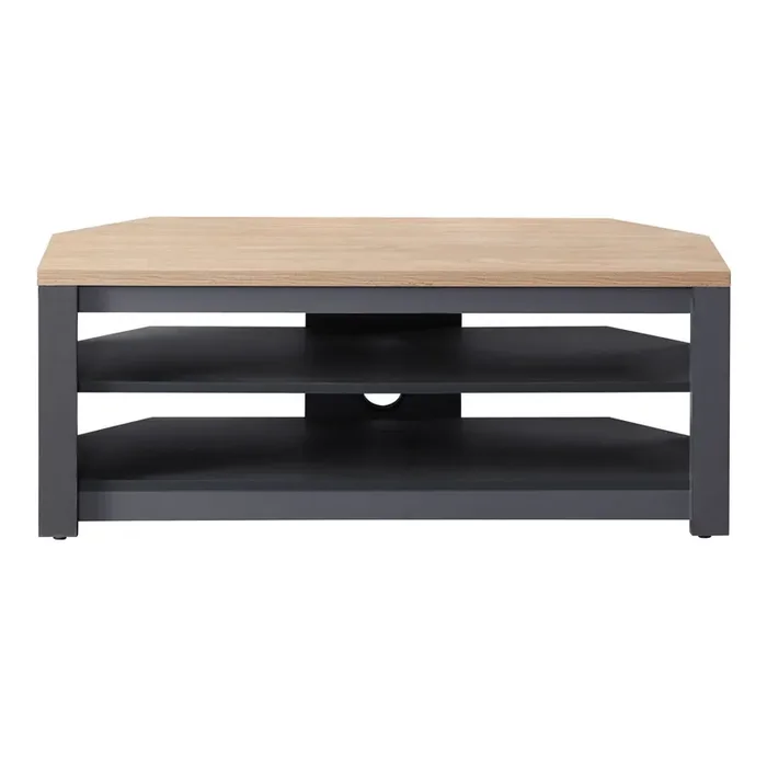 TTAP Memphis Grey and Oak TV Stand (MEM-1200-GRY)