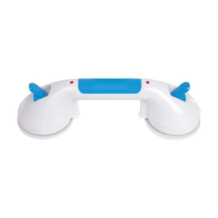 Ultra Grip 12 in. x 4-1/2 in. Grab Bar in White and Teal