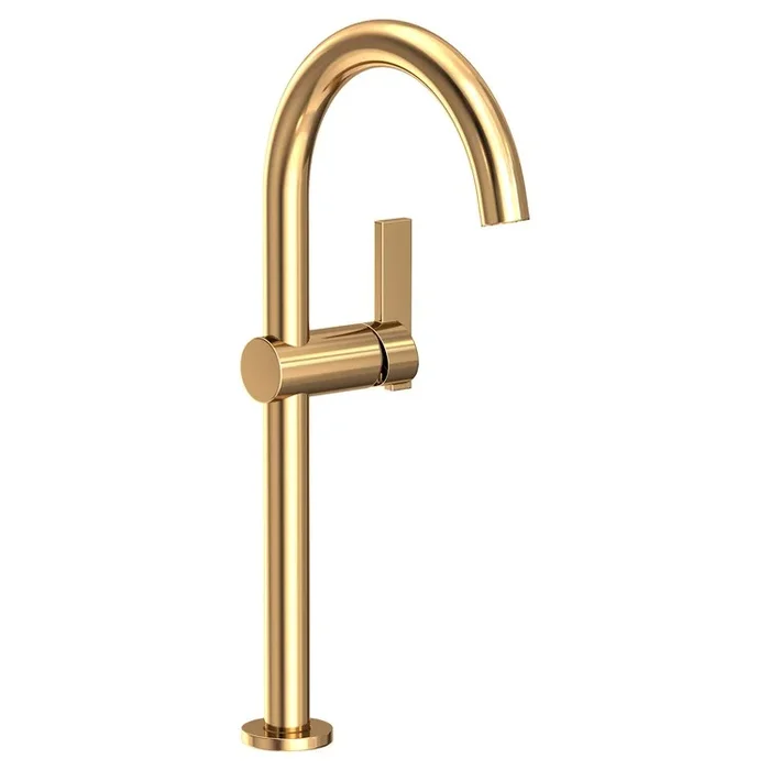Vessel Faucet Priya 1 Lever ADA Polished Brass Uncoated Living 1.2 Gallons per Minute
