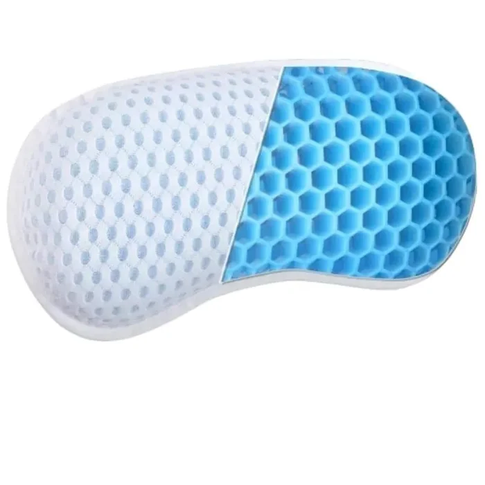 Waterproof Bath Pillows for Bathtub with Slip Resistant, Neck and Back Support with 3 Strong Suction Cups in White